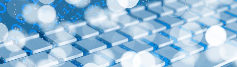 Keyboard and numbers 1 and 0. rekisteritutkimusta kuvaava kuvituskuva.